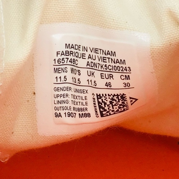 Converse Chuck Taylor Pigalle mens tennis shoes sneakers  11.5 - Picture 10 of 12